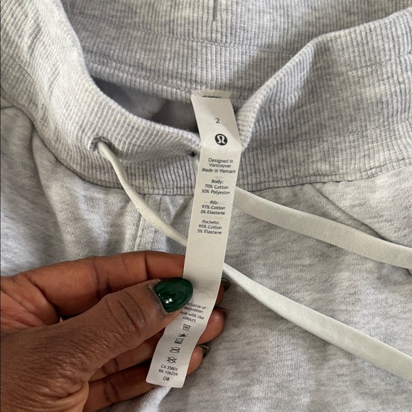 Lululemon Athletica Light Gray Joggers - Picture 2 of 4